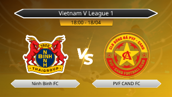 Vietnam V League 1 - Ninh Binh FC vs PVF CAND FC