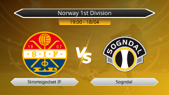 Norway 1st Division Stromsgodset IF VS Sogndal