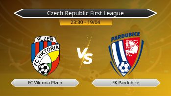 Czech Republic First League FC Viktoria Plzen VS FK Pardubice