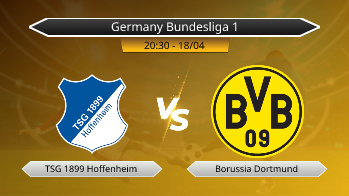Germany Bundesliga 1 - TSG 1899 Hoffenheim vs Borussia Dortmund
