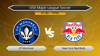 USA Major League Soccer CF Montreal VS New York Red Bulls