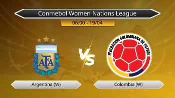 Conmebol Women Nations League Argentina (W) VS Colombia (W)