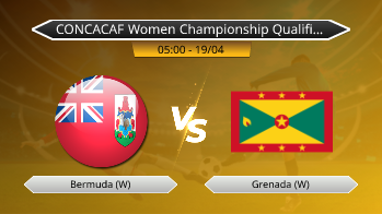CONCACAF Women Championship Qualifiers Bermuda (W) VS Grenada (W)