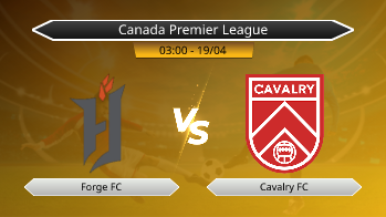 Canada Premier League Forge FC VS Cavalry FC