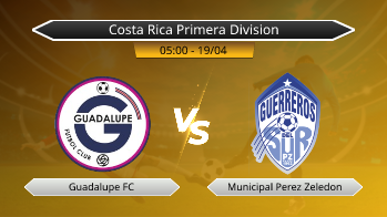 Costa Rica Primera Division Guadalupe FC VS Municipal Perez Zeledon