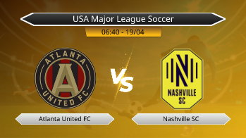 USA Major League Soccer Atlanta United FC VS Nashville SC