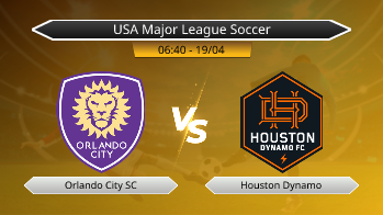 USA Major League Soccer Orlando City SC VS Houston Dynamo