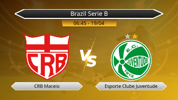 Brazil Serie B CRB Maceio VS Esporte Clube Juventude