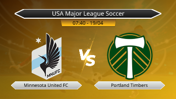 USA Major League Soccer Minnesota United FC VS Portland Timbers