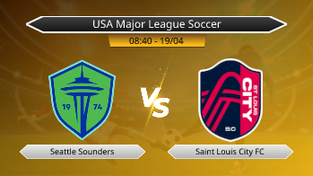 USA Major League Soccer Seattle Sounders VS Saint Louis City FC