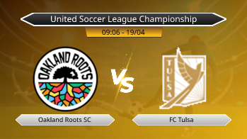 United Soccer League Championship Oakland Roots SC VS FC Tulsa