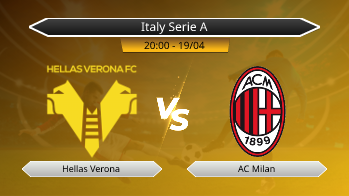 Italy Serie A Hellas Verona VS AC Milan