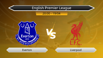 English Premier League Everton VS Liverpool