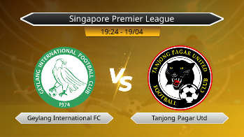 Singapore Premier League Geylang International FC VS Tanjong Pagar Utd