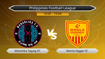 Philippines Football League Maharlika Taguig FC VS Manila Digger FC