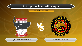 Philippines Football League Dynamic Herb Cebu VS Stallion Laguna