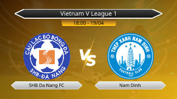 Vietnam V League 1 SHB Da Nang FC VS Nam Dinh
