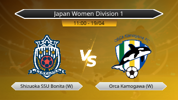 Japan Women Division 1 Shizuoka SSU Bonita (W) VS Orca Kamogawa (W)