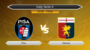 Italy Serie A Pisa VS Genoa