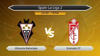 Spain La Liga 2 Albacete Balompie VS Granada CF