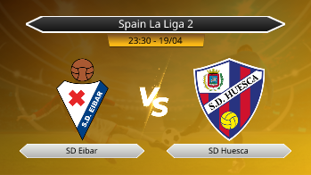 Spain La Liga 2 SD Eibar VS SD Huesca