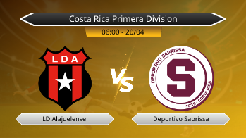 Costa Rica Primera Division LD Alajuelense VS Deportivo Saprissa