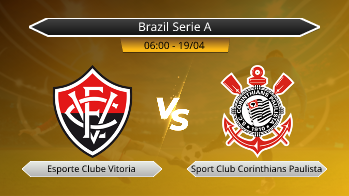 Brazil Serie A Esporte Clube Vitoria VS Sport Club Corinthians Paulista