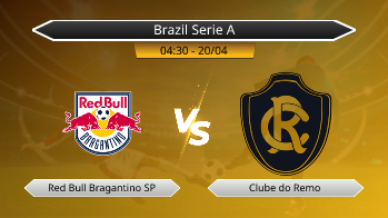 Brazil Serie A Red Bull Bragantino SP VS Clube do Remo