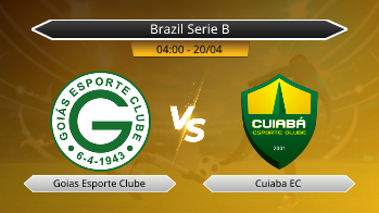 Brazil Serie B Goias Esporte Clube VS Cuiaba EC