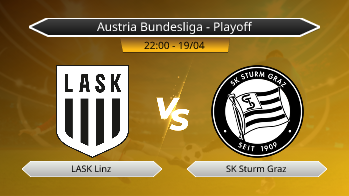 Austria Bundesliga - Playoff LASK Linz VS SK Sturm Graz