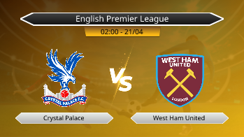 English Premier League - Crystal Palace vs West Ham United