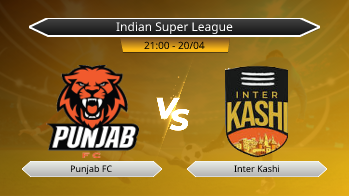 Indian Super League Punjab FC VS Inter Kashi