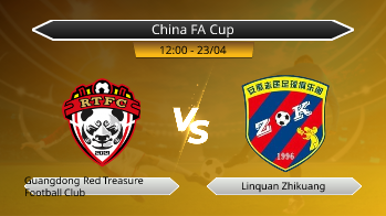 China FA Cup Guangdong Red Treasure Football Club VS Linquan Zhikuang