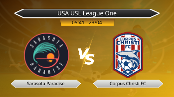 USA USL League One Sarasota Paradise VS Corpus Christi FC