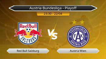 Austria Bundesliga - Playoff Red Bull Salzburg VS Austria Wien