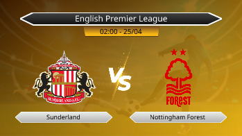 English Premier League - Sunderland vs Nottingham Forest