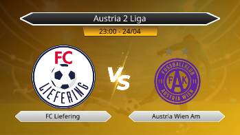 Austria 2 Liga FC Liefering VS Austria Wien Am