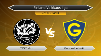 Finland Veikkausliiga TPS Turku VS Gnistan Helsinki
