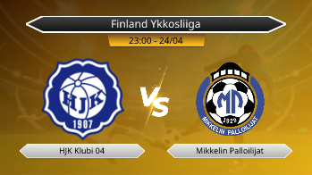 Finland Ykkosliiga HJK Klubi 04 VS Mikkelin Palloilijat