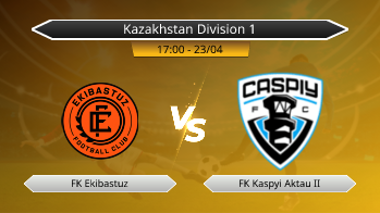 Kazakhstan Division 1 FK Ekibastuz VS FK Kaspyi Aktau II