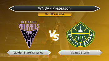 WNBA - Preseason Golden State Valkyries VS Seattle Storm
