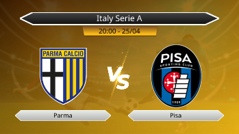 Italy Serie A Parma VS Pisa