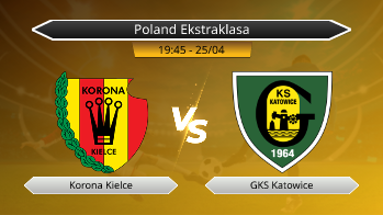 Poland Ekstraklasa Korona Kielce VS GKS Katowice