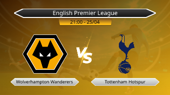 English Premier League Wolverhampton Wanderers VS Tottenham Hotspur