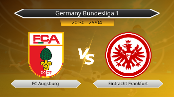 Germany Bundesliga 1 FC Augsburg VS Eintracht Frankfurt