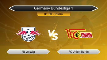 Germany Bundesliga 1 RB Leipzig VS FC Union Berlin