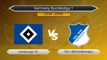 Germany Bundesliga 1 Hamburger SV VS TSG 1899 Hoffenheim