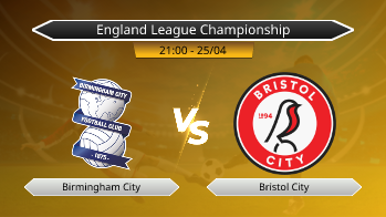 England League Championship Birmingham City VS Bristol City