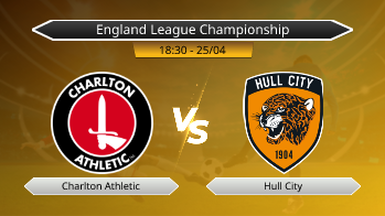 England League Championship Charlton Athletic VS Hull City