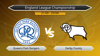 England League Championship Queens Park Rangers VS Derby County